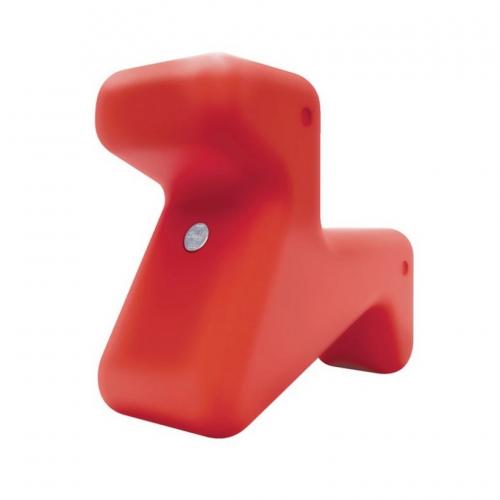 Alessi-Doraff Polyethylene Seat, Red - Picture 1 of 1