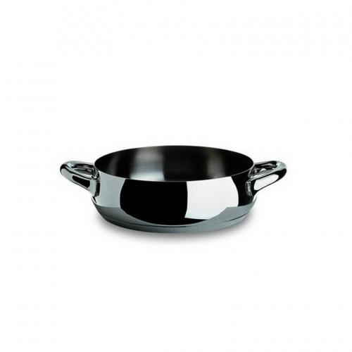 Alessi-Mami 18/10 Stainless Steel Low Pot Fits Induction-