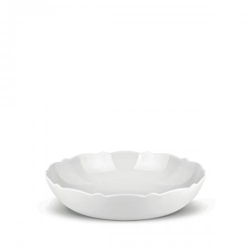 Alessi-Dressed Embossed White Porcelain Salad Box - Picture 1 of 1