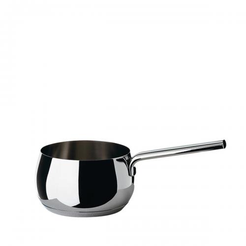 Alessi-Mami 18/10 Stainless Steel Long Handle Pan Fits Induction-