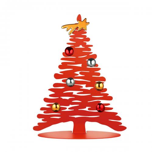 Alessi-Bark for Christmas Decorazione natalizia in acciaio colorato e resina, ro - Imagen 1 de 1