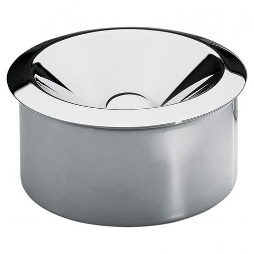Alessi - Glossy Steel Two Element Ashtray - Picture 1 of 1